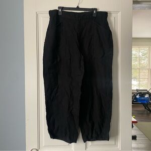 FLAX ✨ wide leg linen pants WITH POCKETS :)
